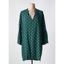 OCTAVIE & LEONIE - Tunique manches longues vert en viscose - Femme - Taille 38 - Modz