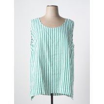 KOKOMARINA - Top vert en lin - Femme - Taille 48 - Modz