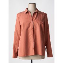 DIANE LAURY - Chemisier orange en lyocell - Femme - Taille 48 - Modz