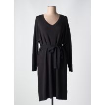 ZHENZI - Robe pull noir en viscose - Femme - Taille 42 - Modz