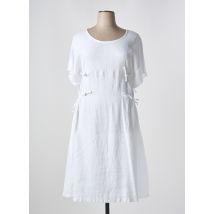 KOKOMARINA - Robe mi-longue blanc en lin - Femme - Taille 46 - Modz