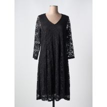 ZHENZI - Robe mi-longue noir en polyamide - Femme - Taille 42 - Modz
