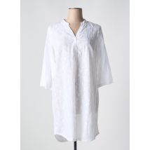 BELTY - Robe mi-longue blanc en coton - Femme - Taille 46 - Modz