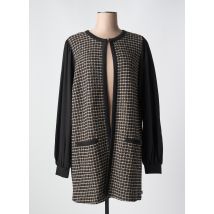 ZHENZI - Veste casual noir en polyester - Femme - Taille 42 - Modz