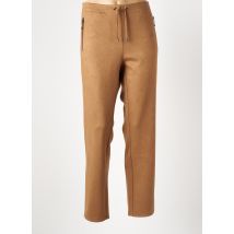 BARBARA LEBEK - Pantalon droit beige en polyester - Femme - Taille 48 - Modz