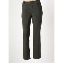LIEBLINGS JEANS - Pantalon slim vert en coton - Femme - Taille 42 - Modz