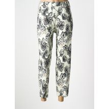 ADELINA BY SCHEITER - Pantalon 7/8 beige en coton - Femme - Taille 48 - Modz