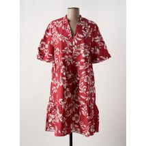 LE BOUDOIR D'EDOUARD - Robe mi-longue rouge en coton - Femme - Taille 40 - Modz