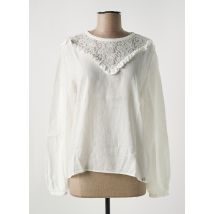 LE BOUDOIR D'EDOUARD - Blouse blanc en coton - Femme - Taille 38 - Modz