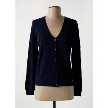 LE BOUDOIR D'EDOUARD - Gilet manches longues bleu en viscose - Femme - Taille 38 - Modz