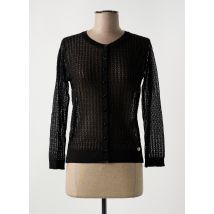 LE BOUDOIR D'EDOUARD - Gilet manches longues noir en viscose - Femme - Taille 38 - Modz
