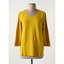 LE BOUDOIR D'EDOUARD - Pull jaune en viscose - Femme - Taille 38 - Modz