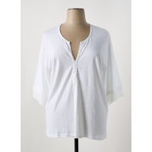 CHRISTIAN CANE - Blouse blanc en coton - Femme - Taille 46 - Modz