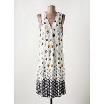 PASTUNETTE - Robe mi-longue blanc en viscose - Femme - Taille 38 - Modz