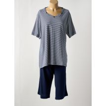 PASTUNETTE - Pyjama bleu en coton - Femme - Taille 48 - Modz