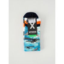 XPOOOS - Chaussettes bleu en polyester - Homme - Taille 39-42 - Modz