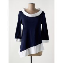 OSCALITO - Pull bleu en coton - Femme - Taille 40 - Modz