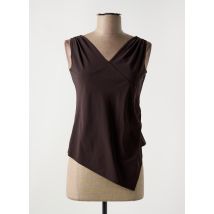 PILOU DES PARTANTS - Top marron en polyamide - Femme - Taille 40 - Modz