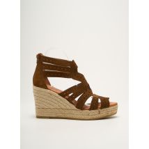 KANNA - Sandales/Nu pieds marron en cuir - Femme - Taille 40 - Modz