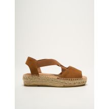 KANNA - Espadrilles marron en cuir - Femme - Taille 35 - Modz