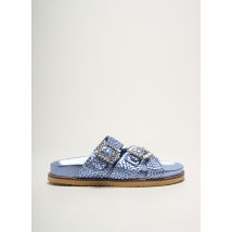 INUOVO - Mules/Sabots bleu en cuir - Femme - Taille 38 - Modz