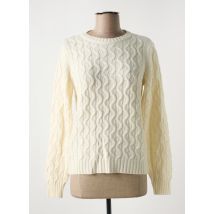 LE BOUDOIR D'EDOUARD - Pull beige en laine - Femme - Taille 40 - Modz