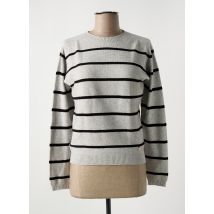 LE BOUDOIR D'EDOUARD - Pull gris en viscose - Femme - Taille 40 - Modz