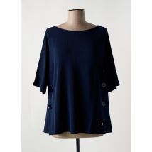 LE BOUDOIR D'EDOUARD - Pull bleu en coton - Femme - Taille 38 - Modz