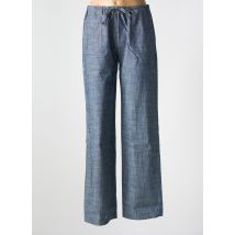 LE BOUDOIR D'EDOUARD - Pantalon droit bleu en coton - Femme - Taille 42 - Modz
