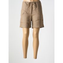 LE BOUDOIR D'EDOUARD - Short marron en lin - Femme - Taille 38 - Modz