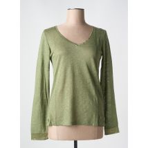 LE BOUDOIR D'EDOUARD - Top vert en lin - Femme - Taille 38 - Modz