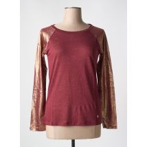 LE BOUDOIR D'EDOUARD - T-shirt rouge en lin - Femme - Taille 42 - Modz