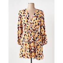 COMPAÑIA FANTASTICA - Robe courte beige en viscose - Femme - Taille 38 - Modz