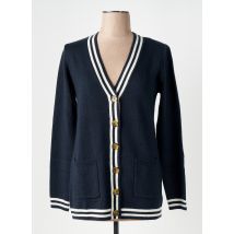 BREIZH ANGEL - Gilet manches longues bleu en acrylique - Femme - Taille 36 - Modz