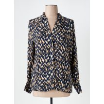CALIE - Chemisier bleu en viscose - Femme - Taille 36 - Modz