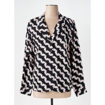 COMPAÑIA FANTASTICA - Chemisier noir en viscose - Femme - Taille 38 - Modz