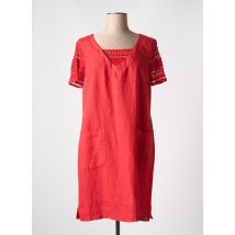 LE BOUDOIR D'EDOUARD - Robe courte rouge en microfibre - Femme - Taille 38 - Modz