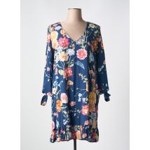 LE BOUDOIR D'EDOUARD - Robe courte bleu en viscose - Femme - Taille 40 - Modz
