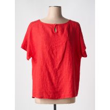 LE BOUDOIR D'EDOUARD - Blouse rouge en lin - Femme - Taille 44 - Modz