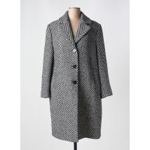 GERRY WEBER - Manteau long noir en laine - Femme - Taille 42 - Modz