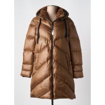 DEVERNOIS - Doudoune marron en polyamide - Femme - Taille 46 - Modz