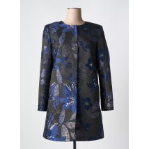 GREGORY PAT - Manteau long bleu en polyester - Femme - Taille 42 - Modz
