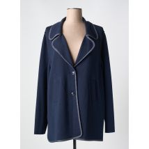DEVERNOIS - Gilet manches longues bleu en acrylique - Femme - Taille 48 - Modz