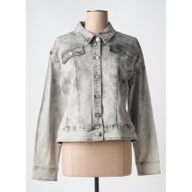 LESLIE - Veste casual gris en coton - Femme - Taille 44 - Modz