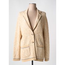 DEVERNOIS - Blazer beige en merinos - Femme - Taille 46 - Modz