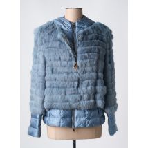 PREGIO COUTURE - Doudoune bleu en polyester - Femme - Taille 40 - Modz