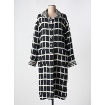 CAROLINE BISS - Manteau long noir en coton - Femme - Taille 40 - Modz