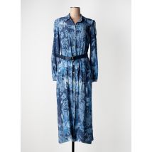 CAROLINE BISS - Robe longue bleu en viscose - Femme - Taille 44 - Modz