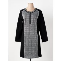 LESLIE - Robe mi-longue noir en polyester - Femme - Taille 44 - Modz