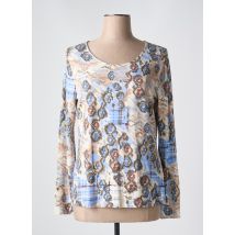 BASLER - T-shirt bleu en coton - Femme - Taille 40 - Modz